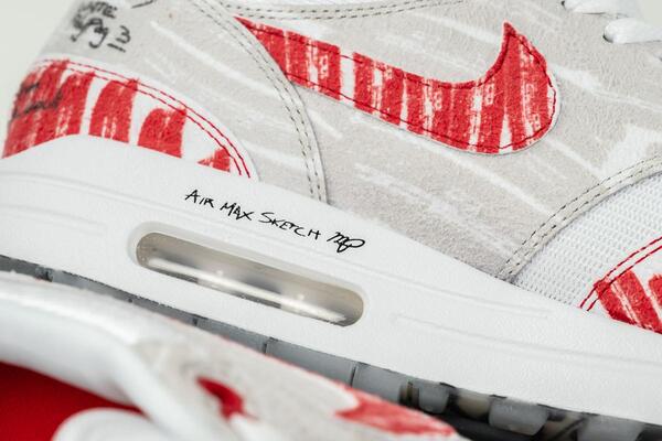 Nike Air Max 1 Sketch to Shelf University Red CJ4286 101 AFEW STORE